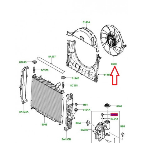 Oem FAN ASSY (LR025234GB)