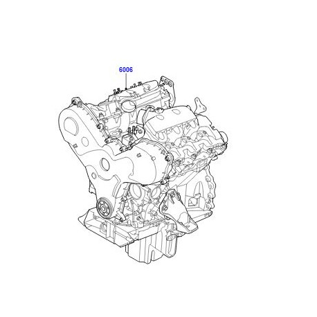 Land rover Moteur refait a neuf (LR127427LR)