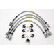 kit de durites de frein inox +5cm Defender AVEC ABS apres2004