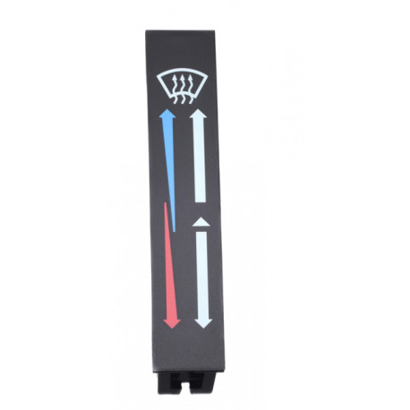 Land rover ensemble de commande chauffage (YAZ100030)