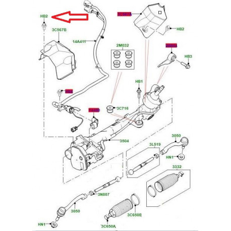 Land rover vis M6 (FS106126)