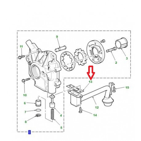 Land rover joint carter d huile (STC2168)