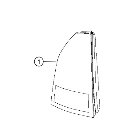 Mopar feu arriere droit (modele berline) 300c (04806372AD)