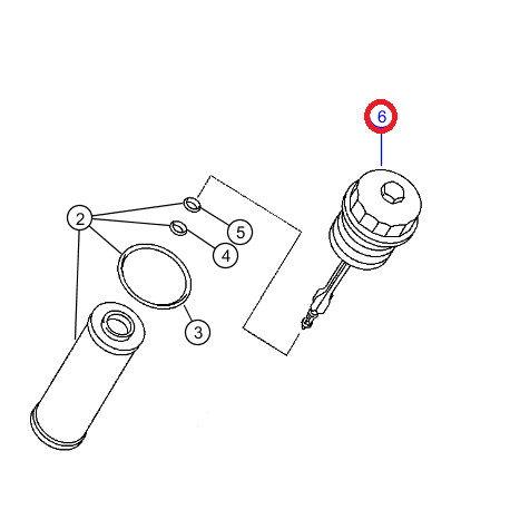 Mopar ensemble complet filtre huile PT Cruiser (05073819AA)