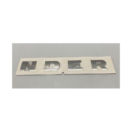 Land rover decalque-monogramme "NDER" gris (LR069125)