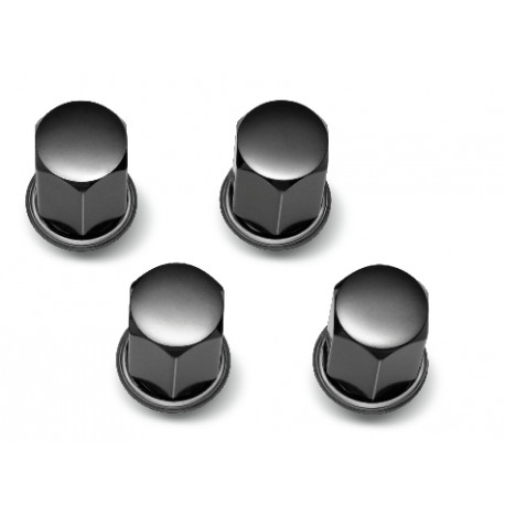 Mopar kit de quatre ecrous de roue noirs (82216113AAPC)
