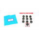 ecrou de roue (jante acier) Defender 90, 110, 130, Discovery 1, Range Classic