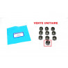 ecrou de roue (jante acier) Defender 90, 110, 130, Discovery 1, Range Classic