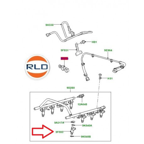 Land rover injecteur (4526563LR)