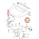 isolant droit charniere de capot