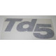 decalque TD5 noir