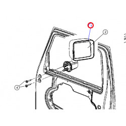 Verre De Rétroviseur Extérieur Chauffant Convexe Pour Jeep Wrangler JK 2011-2020 - Gauche Ou Droite - Remplacement OEM