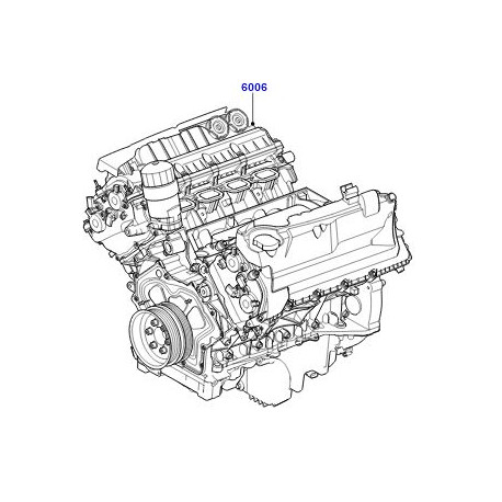 Land rover MOTEUR DE SERVICE (LR044000LR)