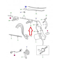 boitier moteur d'essuie-glace Defender 90, 110