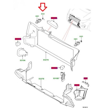 Land rover vis Evoque et discovery (LR000889)