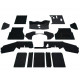 Kit moquette DEFENDER volant a droite jusqu a 200tdi