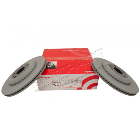 Britpart Disques de frein arriere Brembo pour Evoque et Discovery Sport (LR161919)