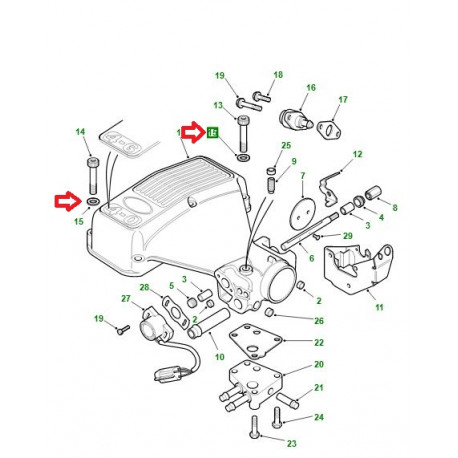 Land rover rondelle M8 Defender 90, 110, 130, Range L322 (WA108056LR)