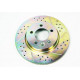 disque de frein avant ventile (rainure et perce)