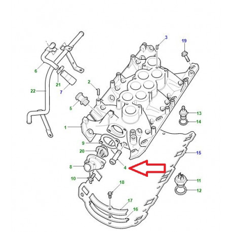 Land rover raccord (ETC6547)