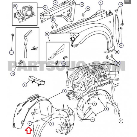 Mopar vis (06507238AA)