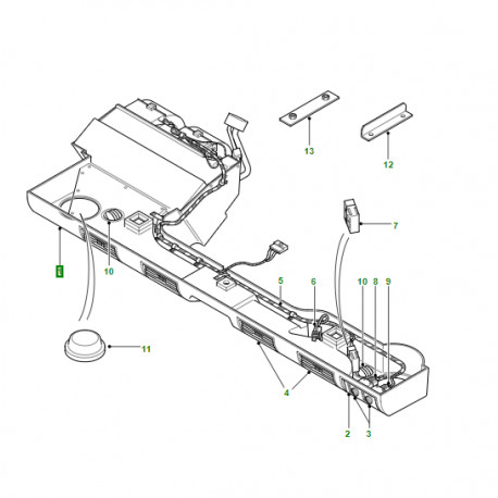 Land rover evaporateur (JQB000031)