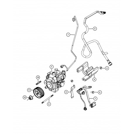 Mopar pompe d'injection (68289937AA)