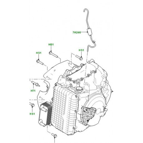 Land rover BOITE DE VITESSES AUTOMATIQUE (LR069683LR)