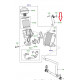 Land rover tube d'huile ET refroidisseur huile (LR001442LR)
