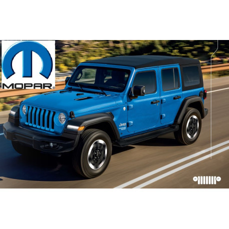 Mopar Capote souple Wrangler JL 4 portes (82215805ABPC)