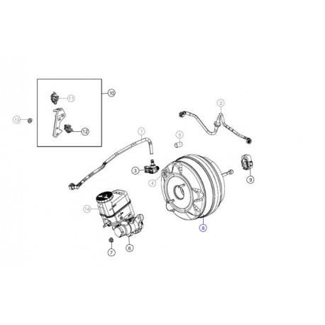 Mopar surpresseur de (68347154ABPC)