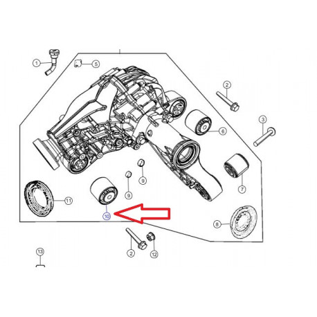 Mopar isolant (68092607AA)