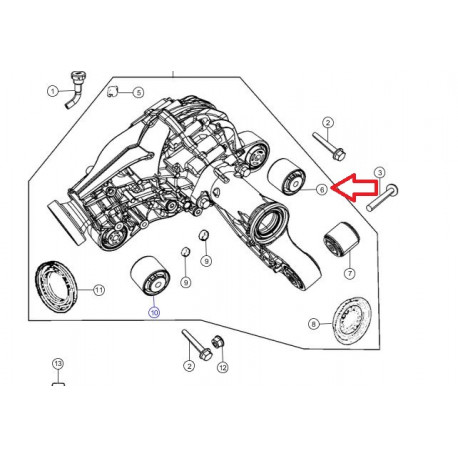 Mopar isolant (04578845AB)