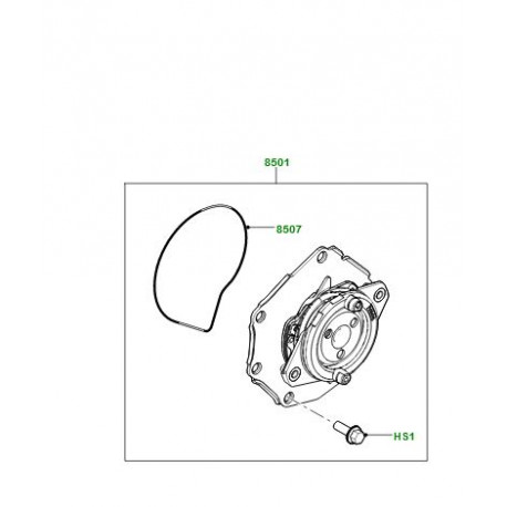 Land rover pompe à eau Freelander 2 (LR006861)