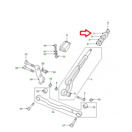 Land rover rondelle Defender 90, 110, 130 (RYF500260)