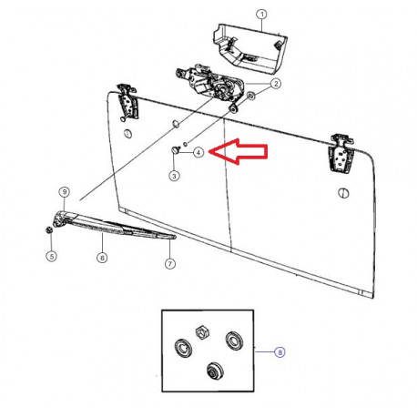 Mopar rondelle (68030982AA)