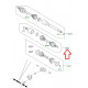 arbre de transmission avant gauche Range L405,  Sport