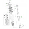AMORTISSEUR AVANT Suspension sport, attitude/hauteur de caisse standard, sauf systeme a  caractéristiques dynamiques