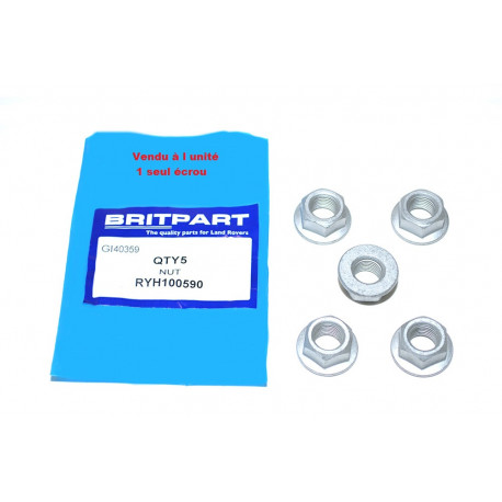 Britpart ecrou de bielle de barre anti roul Discovery 2 et Freelander 1 (RYH100590)