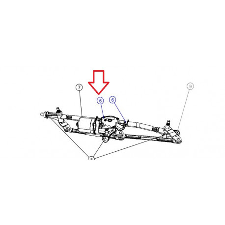 Mopar moteur electrique Voyager RT (5113043)