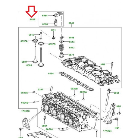 Land rover CULBUTEUR (LR140311LR)