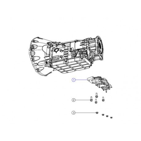 Mopar support de transmission (52125138)