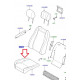 Housse assise  de siege avant droite