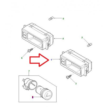 Land rover montre Freelander 1 (YFB100380)