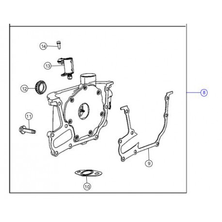 Mopar Pompe a huile (68439090AAPC)