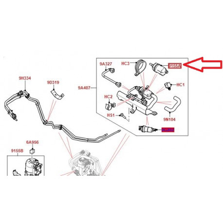 Land rover filtre a combustible (LR084125)