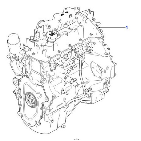 Jaguar MOTEUR NU REFAIT A NEUF (AJ813166EJAG)