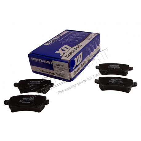 Britpart PLAQUETTES DE FREIN - AVEC RESSORTS (LR134695B)