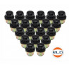 Kit ecrous de roue noir