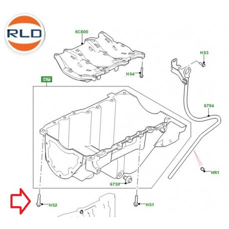 Land rover vis (LR073677LR)